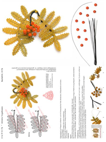 178 Bastelset „Vogelbeere“